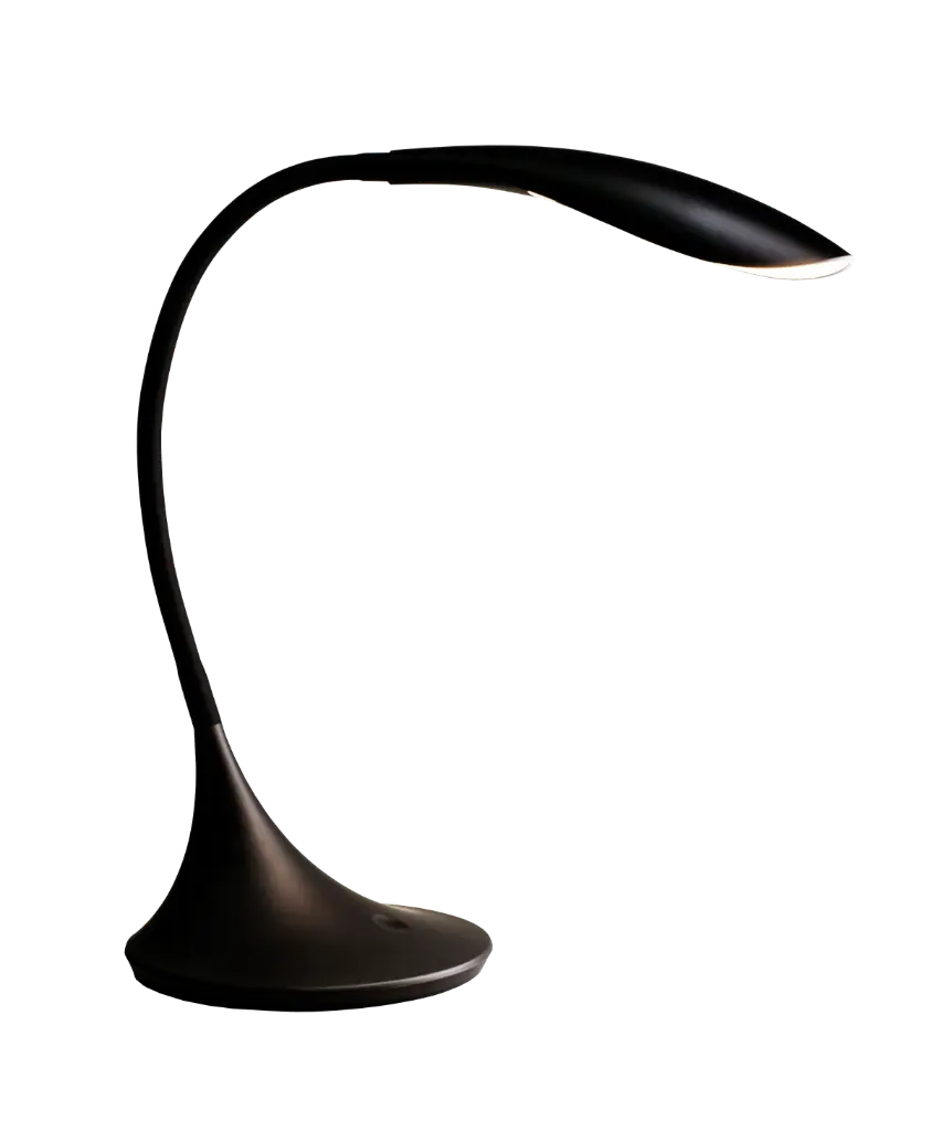 ZONIC Bureaulamp zwart power LED SMD 5,5W/660lm