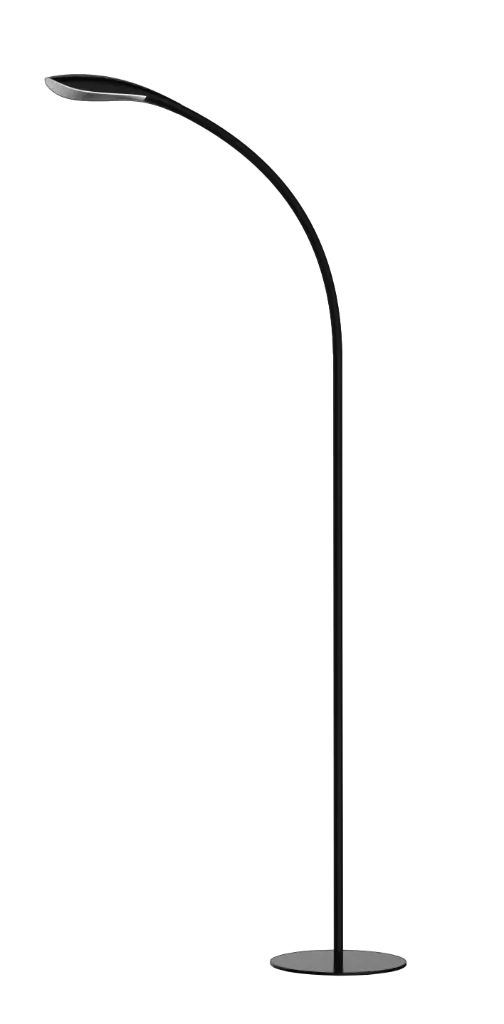 ZONIC vloerlamp zwart power LED SMD 5,5W/660lm