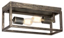 KAGO ruggine ceiling lamp 2xE27 max 60W