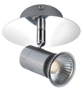 RIVERA 1xGU10 5W dimbare LED Chroom IP44_3427190