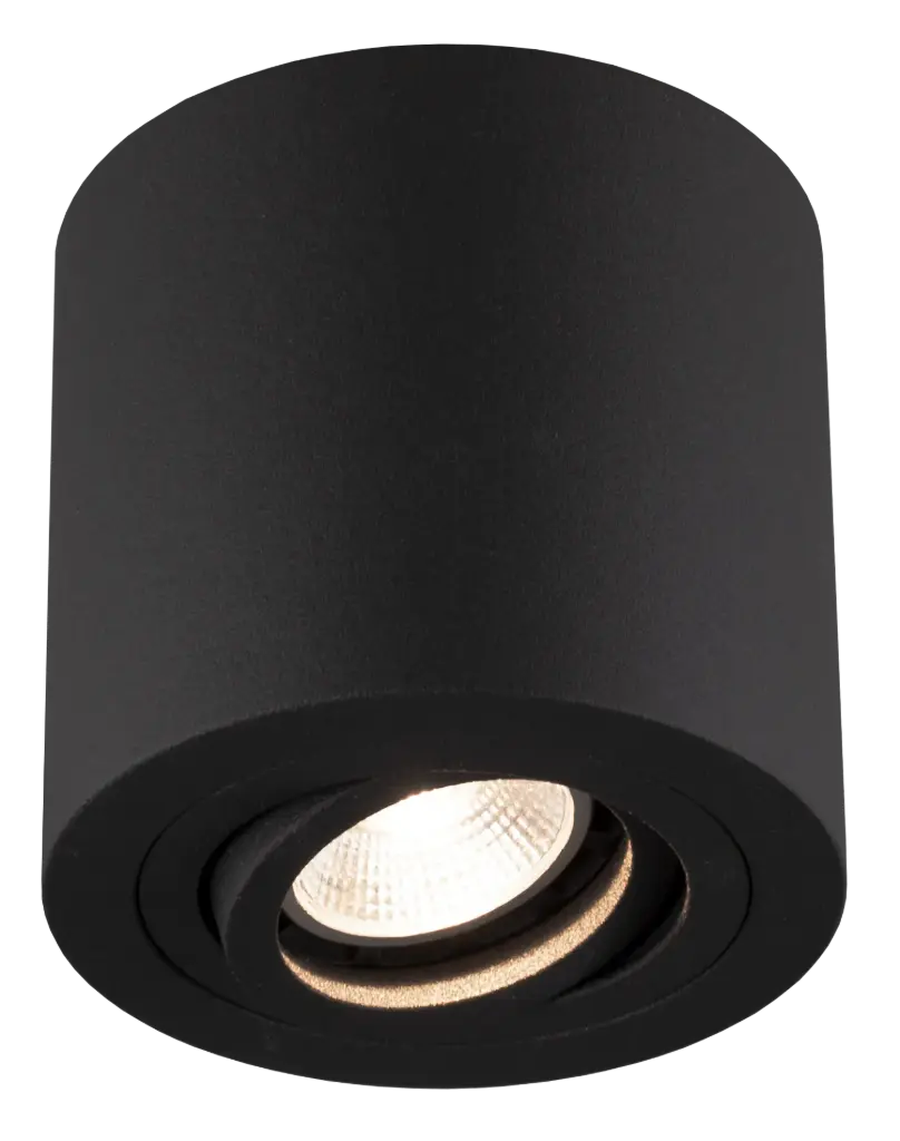 OLALA round sandy black GU10 max 50W not incl.