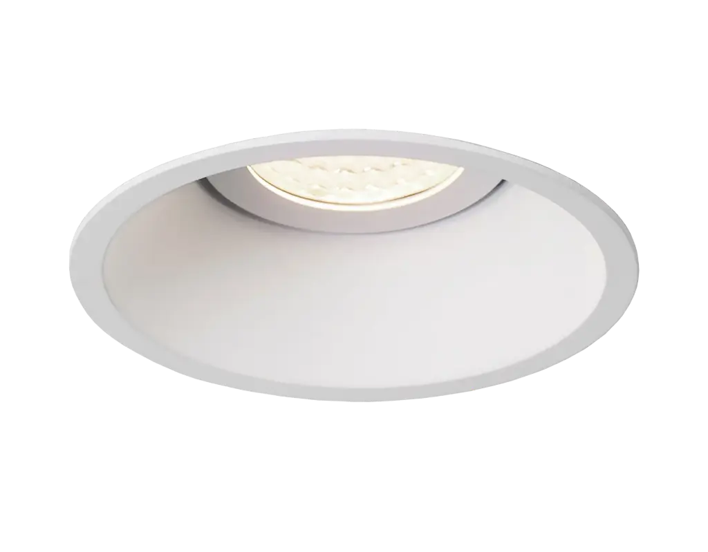 TETIZ 90mm cut-out size adj. 30° deep design white GU10