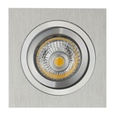ZOOM I inbouwspot ALU 1x 5W LED GU10 dimbaar incl.