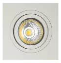 ZOOM I inbouwspot wit 1x 5W LED GU10 dimbaar incl.