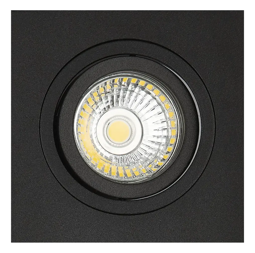 ZOOM I inbouwspot zwart 1x 5W LED GU10 dimbaar incl.