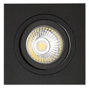 ZOOM I inbouwspot zwart 1x 5W LED GU10 dimbaar incl.