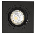 ZOOM II inbouwspot zwart 1x 5W LED GU10 dimbaar incl.