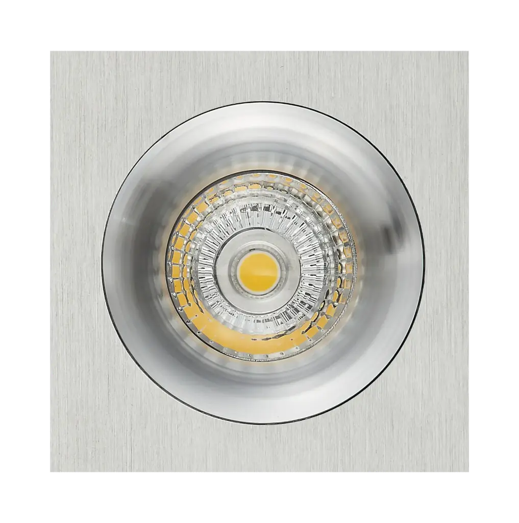 ZOOM III 1L Alu/dim.glass LED 5W GU10 incl.