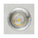 ZOOM III 1L Alu/dim.glass LED 5W GU10 incl.