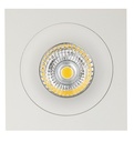 ZOOM III inbouwspot wit 1x 5W LED GU10 dimbaar incl.