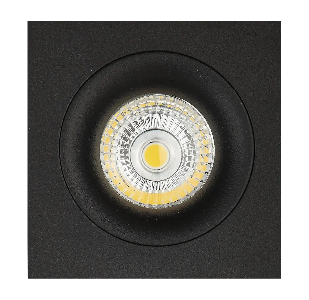 ZOOM III spot à encastrer noir 1x 5W LED GU10 dimmable incl.