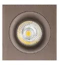 ZOOM III inbouwspot brons 1x 5W LED GU10 dimbaar incl.