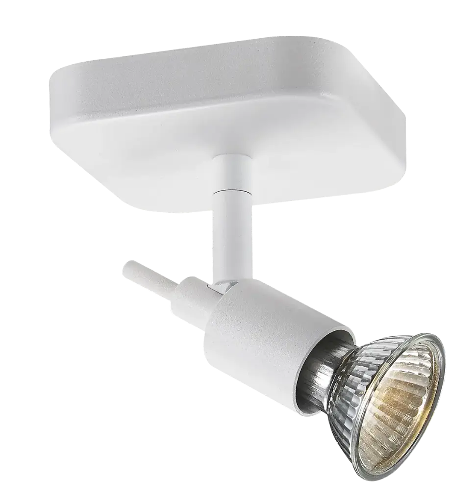 SONAR II 1L satin white/dim.glass LED 5W GU10 incl.