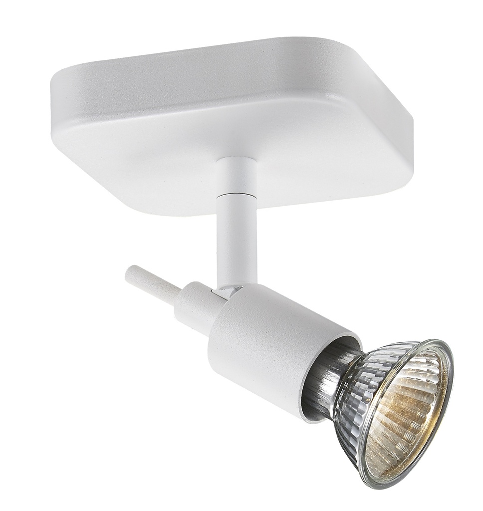 SONAR II wit 1x 5W LED GU10 dimbaar incl.