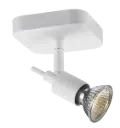 SONAR II wit 1x 5W LED GU10 dimbaar incl.