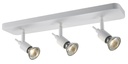 SONAR II wit 3x 5W LED GU10 dimbaar incl.