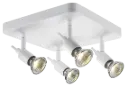 SONAR II wit 4x 5W LED GU10 dimbaar incl.