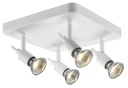 SONAR II wit 4x 5W LED GU10 dimbaar incl.