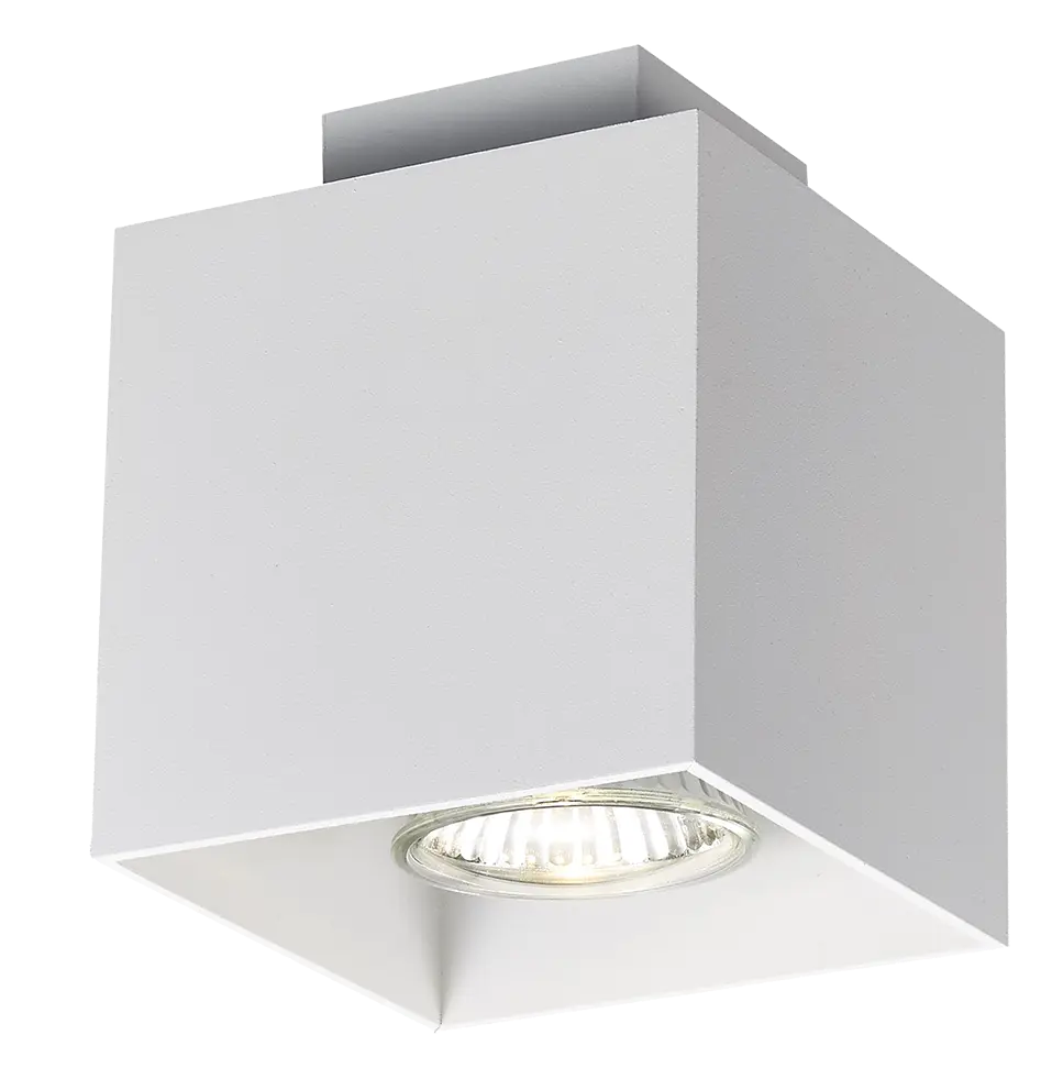 KUBO blanc 1x 5W LED GU10 dimmable incl.