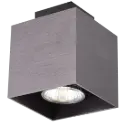 KUBO 1L pure bronze/dim.glass LED 5W GU10 incl.