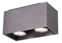 KUBO brons 2x 5W LED GU10 dimbaar incl.