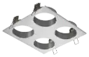 ZOOM basis 4L ALU 4x GU10