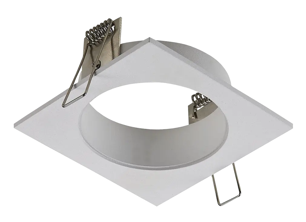 ZOOM base 1L satin white 1x GU10 square