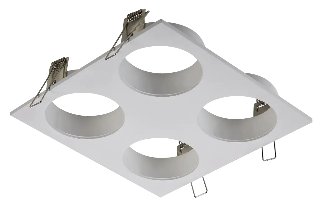 ZOOM base 4L satin white 4x GU10 incl.