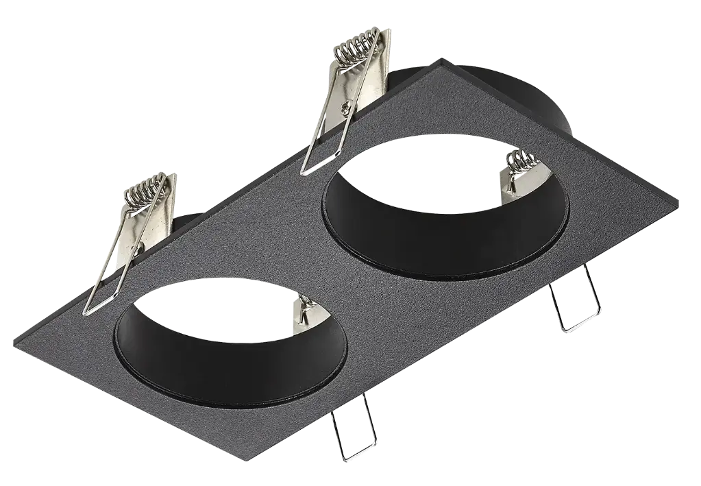 ZOOM basis 2L zwart 2x GU10