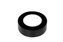 FLUKE LED plafonnier rond zwart 6W 3000K Ø12cm