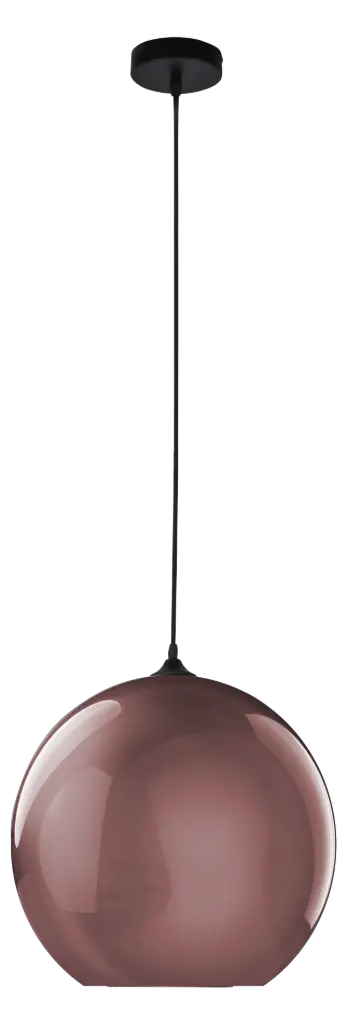 ROGODO Pendel Koper/Roze 30cm 1x E27