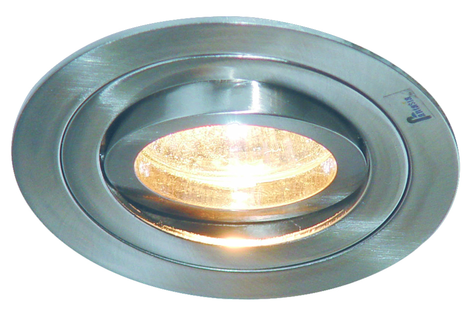 LINUX LED ROND sat.chr. inbouwspot GU10 5W incl