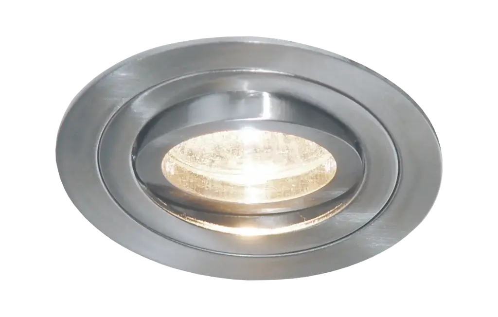 LINUX LED ROUND sat.chr.  + GU10 5W