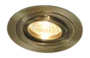 LINUX LED ROUND ant.brass  + GU10 5W