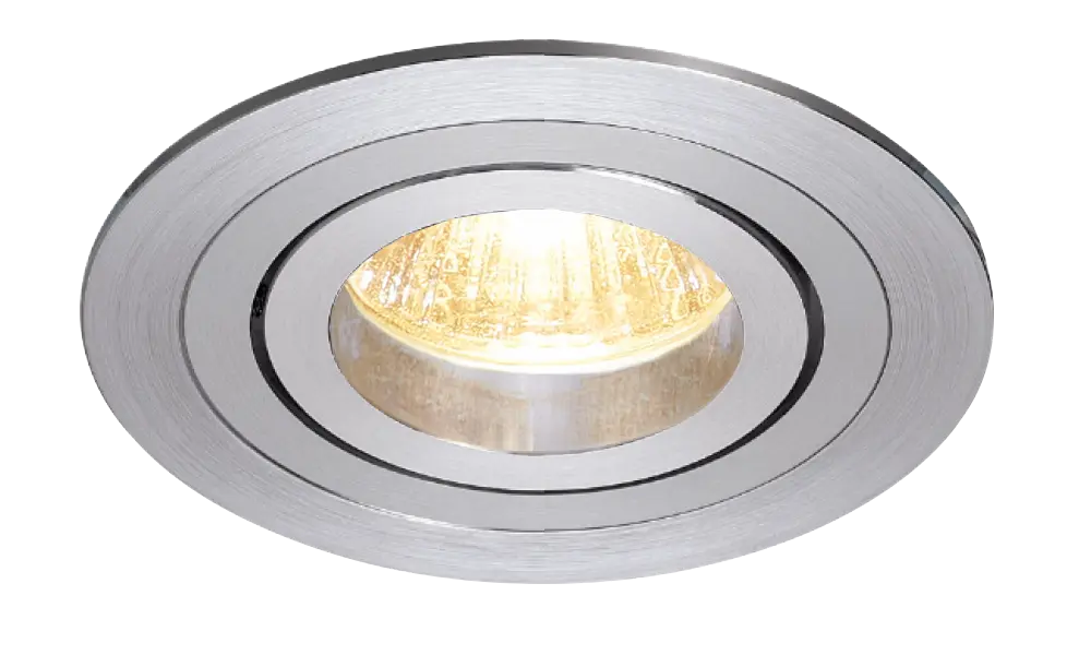LINUX LED ROUND alu  + GU10 5W