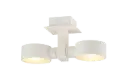 NIC NAC PLAF. 2XG9/2,5W blanc satiné