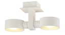 NIC-NAC PLAF. 2XG9/2,5W LED wit