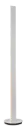 PURE LED vloerlamp 150cm 23W wit