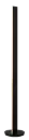 PURE LED vloerlamp 150cm 23W zwart