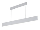 PURE LED pendel lang 120cm 26W wit