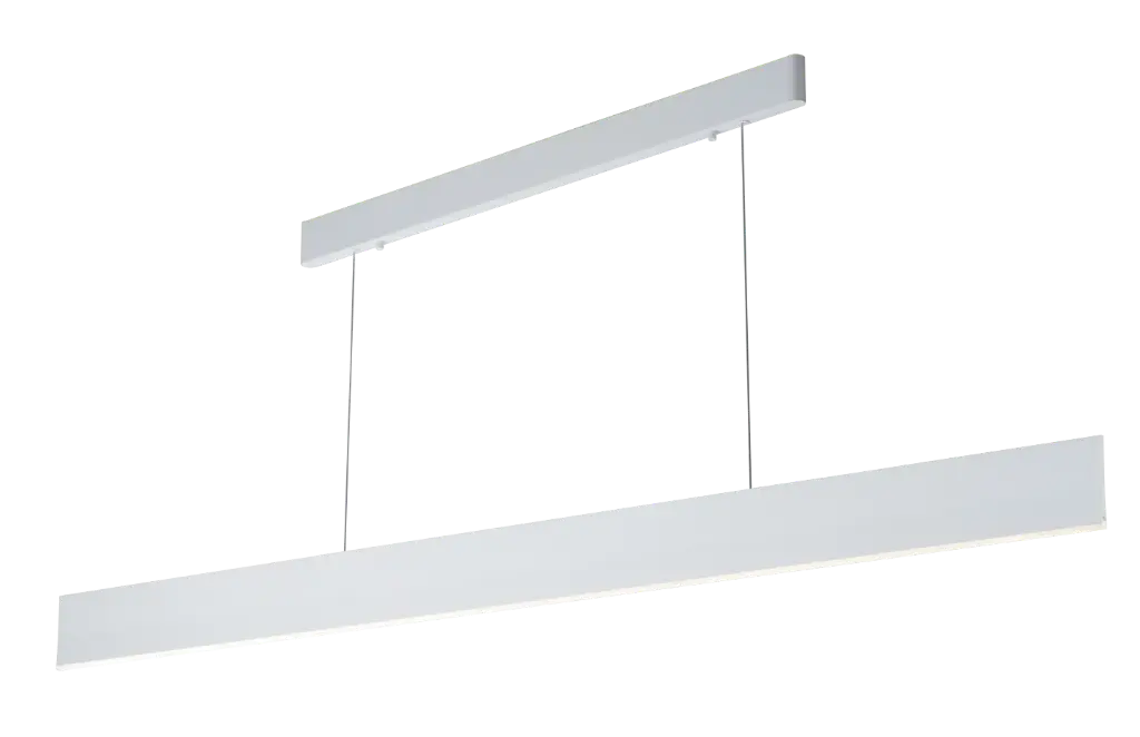 PURE LED pendel lang 180cm 37W wit