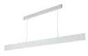 PURE LED pendel lang 180cm 37W wit