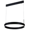 PURE pendule ronde D60 LED 22W noir