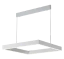 PURE pendant square 60X60 LED 31W satin white