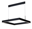 PURE LED pendel vierkant 31W zwart