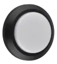 NOKI Wallamp round black SMD LED 470Lm 3,8W IP65