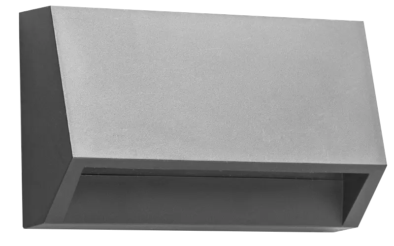 KITO Wallamp grey SMD LED 180Lm 1,6W IP65