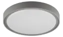 QIJO plafonnier rond grijs SMD LED 2300Lm 17,5W IP65