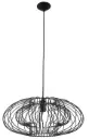 STRINGS Lustre noir 1xE27 diam 50cm