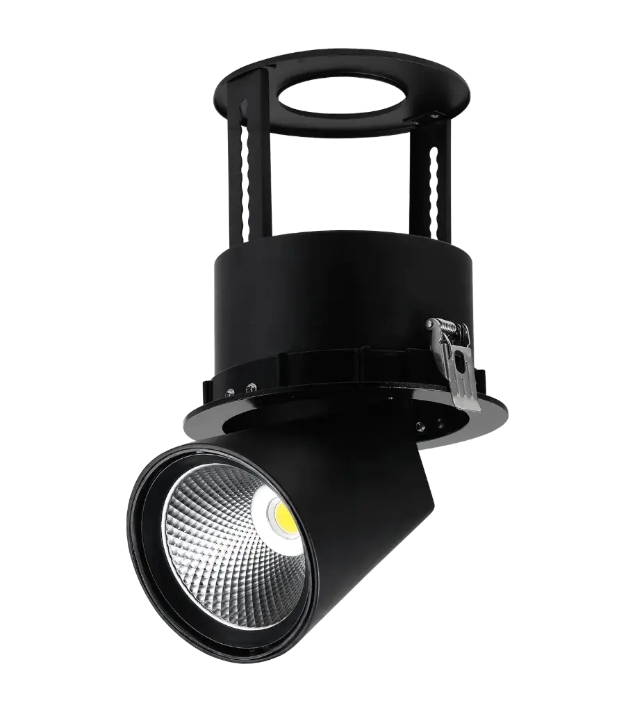 MITROX recessed spot black / empty body